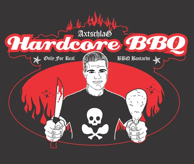 axtschlag-grillzubeh-r-t-shirt-bbq-herren-damen-baumwolle image 1