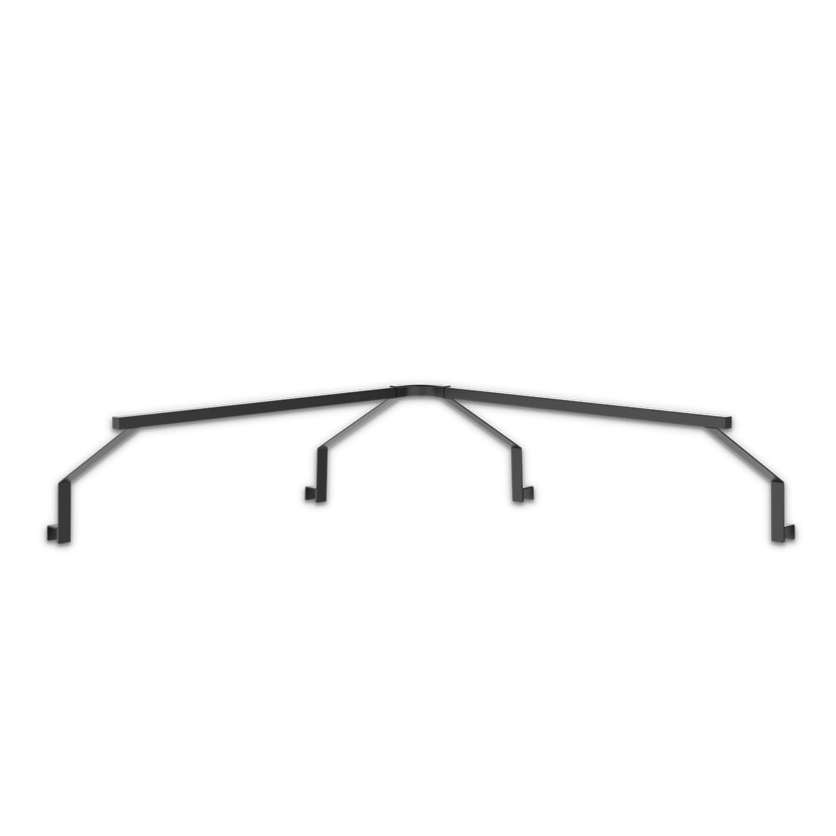 cozze-eck-led-regal-aufsatz-gitter-r-ckwand-ecke-schwarz image 1