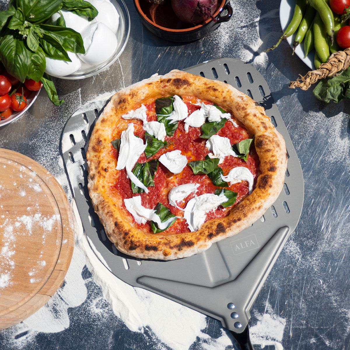 alfa-forni-pizzaschaufel-edelstahl-pizzaschieber-30-cm-medium image 1