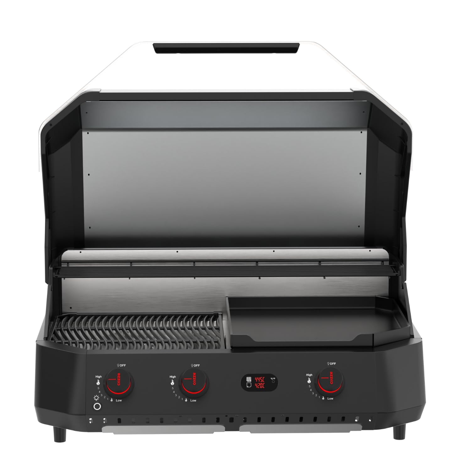cozze-g-800-combo-plancha-grill-gasgrill-3-brenner-9-5-kw image 3