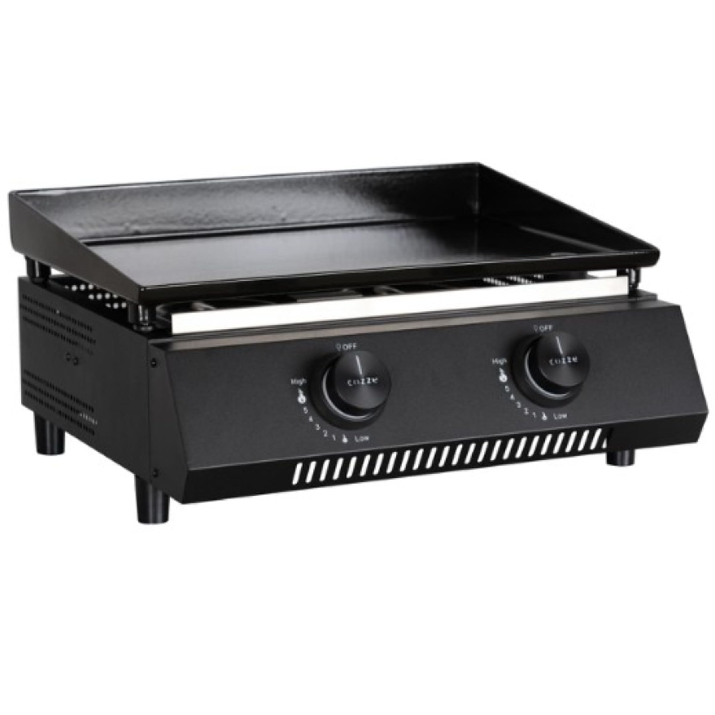 cozze-g-400-plancha-grill-gasgrill-2-brenner-50-mbar-mit-regler image 1