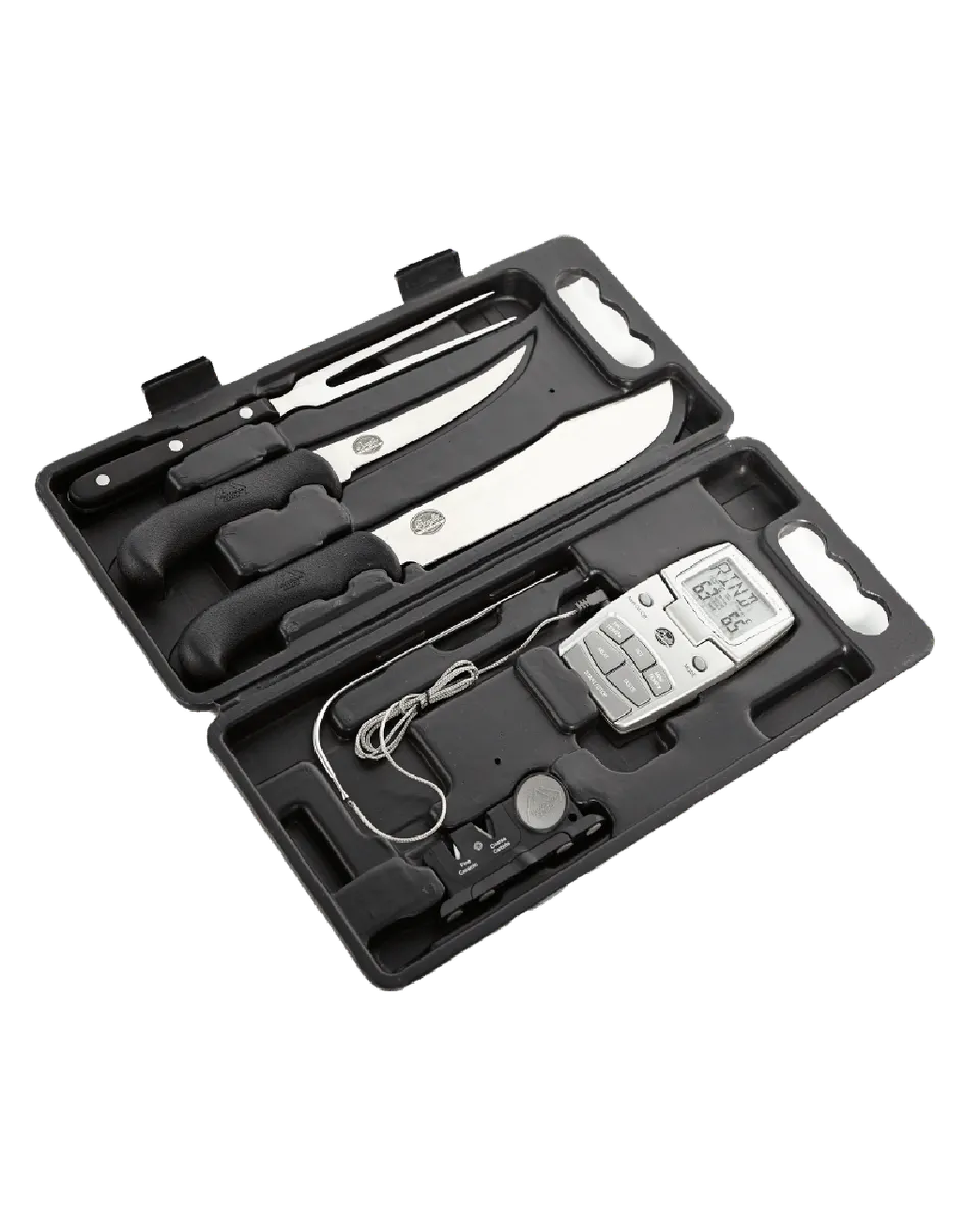 bradley-smoker-messerset-5-tlg-mit-thermometer-tranchierset image 1