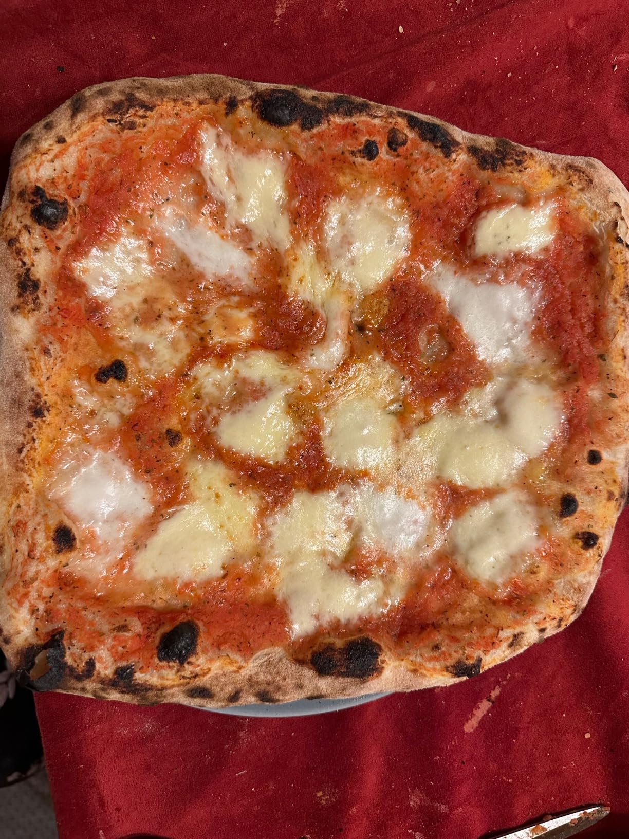 Große Pizza passt