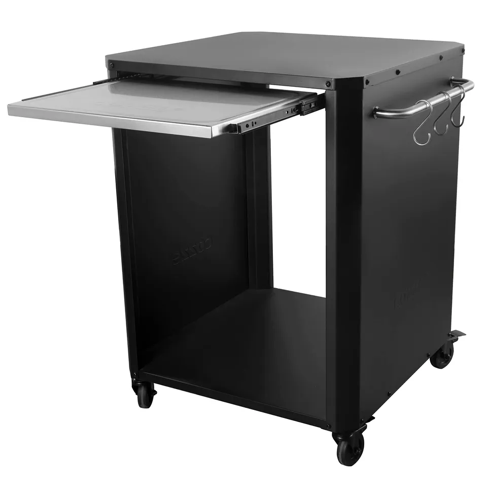 cozze-carts-tisch-outdoor-edelstahl-ausziehtisch-83x63-schwarz image 1