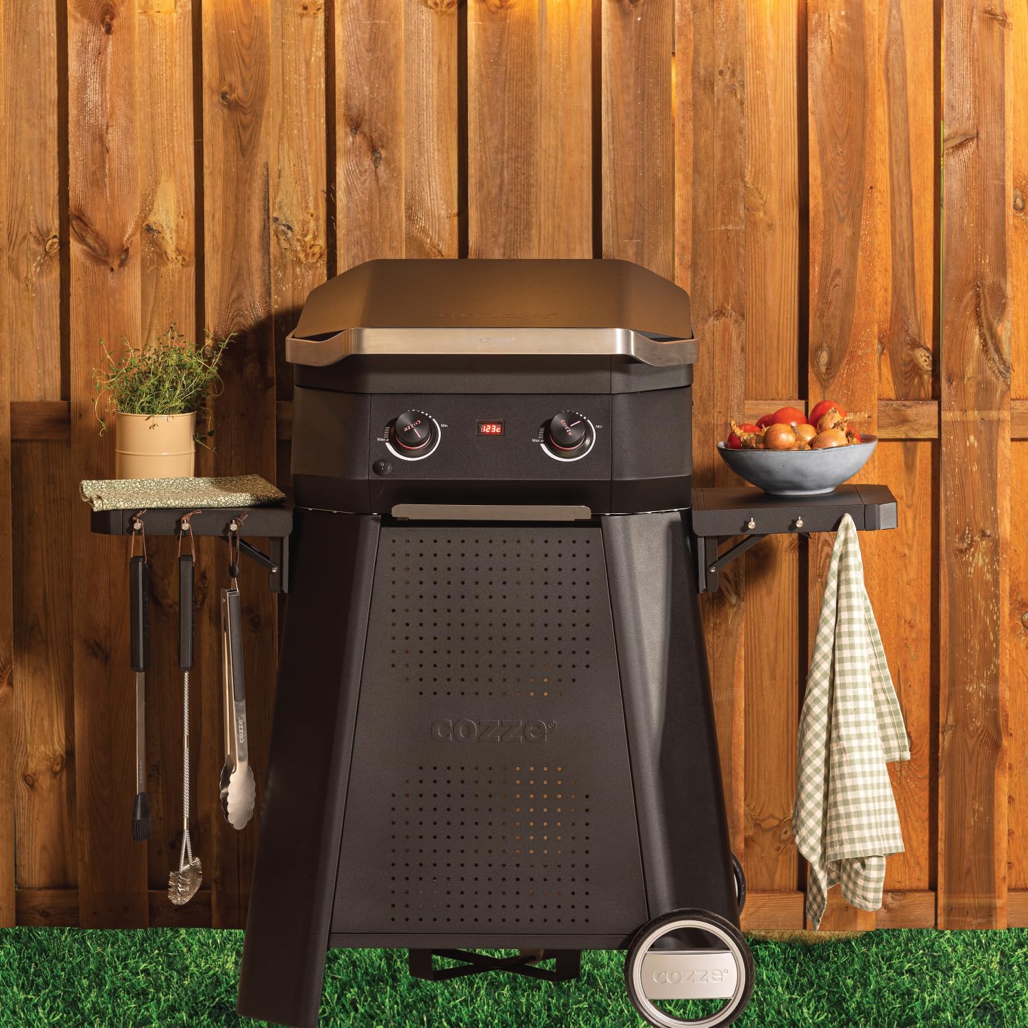 cozze-gasgrill-5-0-kw-grill-51x39-cm-mit-thermometer image 4