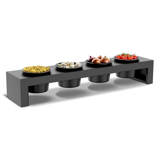 cozze-topping-station-pizza-grill-4-schalen-schwarz image 7