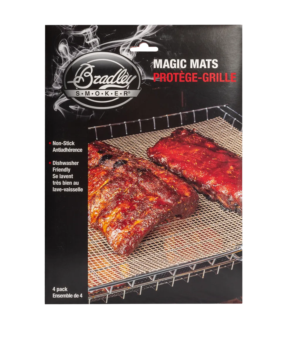 bradley-smoker-magic-mats-grillmatte-4er-pack-beige image 1