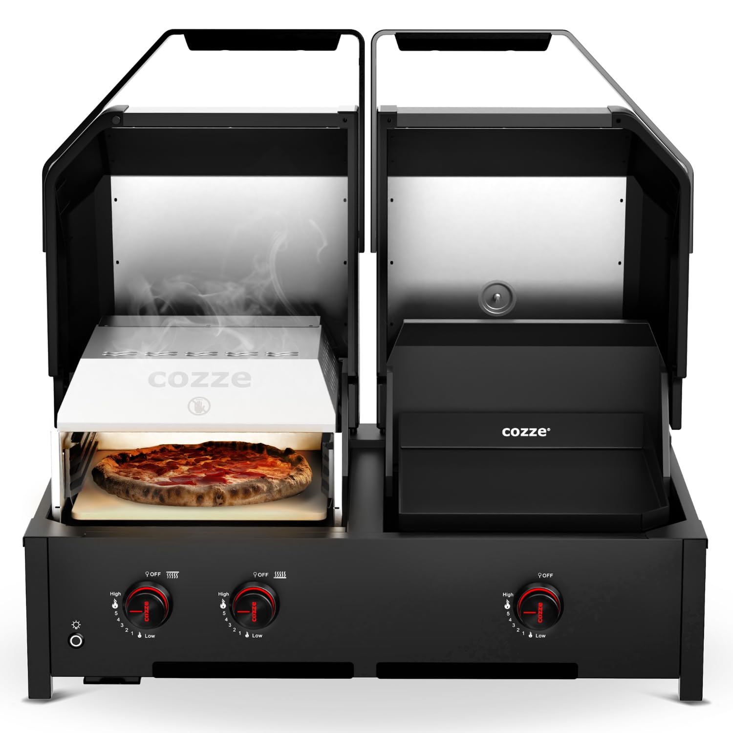 cozze-quattro-900-gasgrill-4-in-1-pizzaofen-plancha image 4