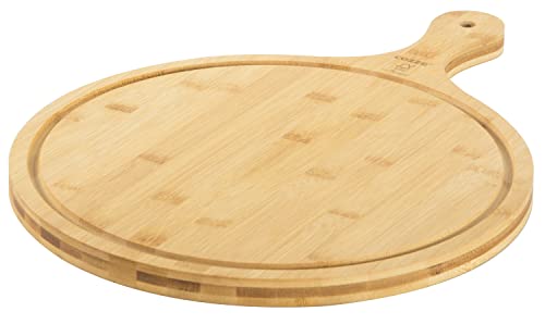 cozze-pizzabrett-bambus-35-cm-servierbrett-mit-griff image 8
