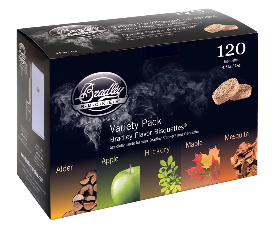 bradley-smoker-bisquettes-5-sorten-mix-probierset-holz image 1