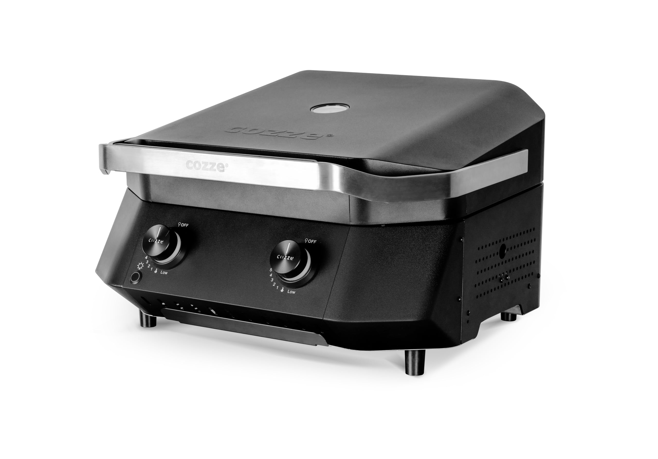 cozze-gasgrill-5-0-kw-grill-51x39-cm-mit-thermometer image 2