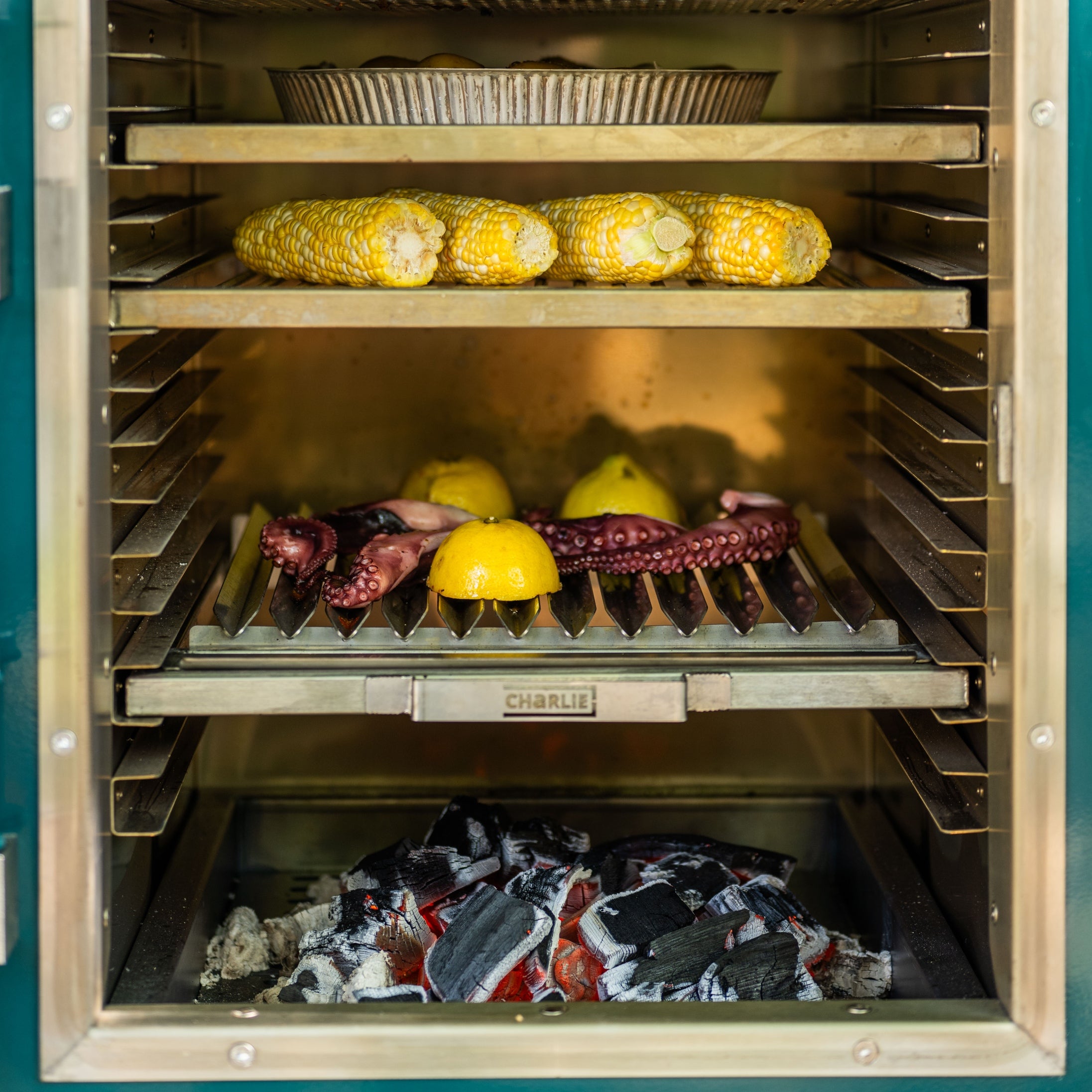 charlie-oven-parrilla-v-grillrost-asado-mit-auffangschale image 3