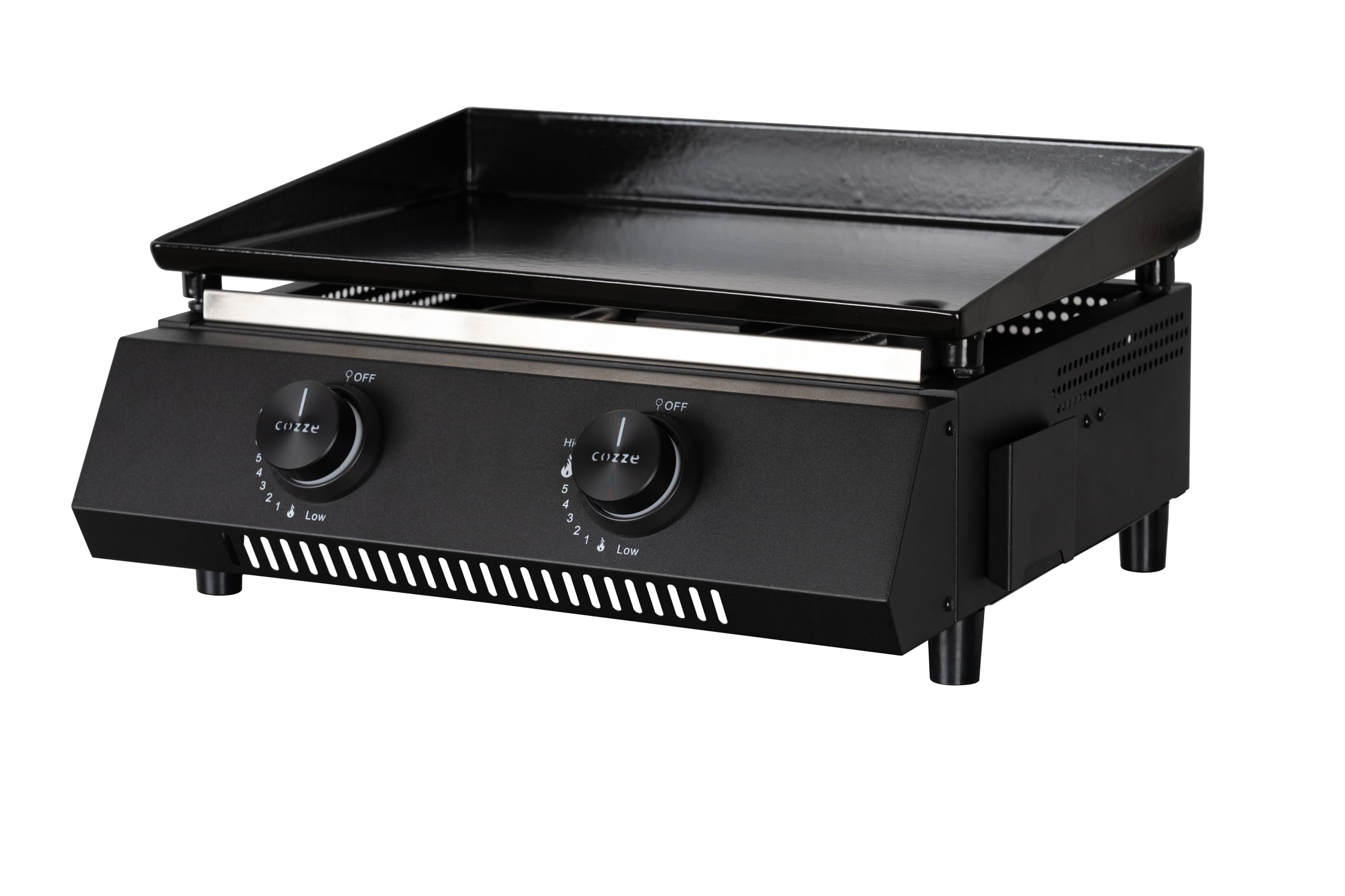 cozze-g-400-plancha-grill-gasgrill-2-brenner-50-mbar-mit-regler image 3