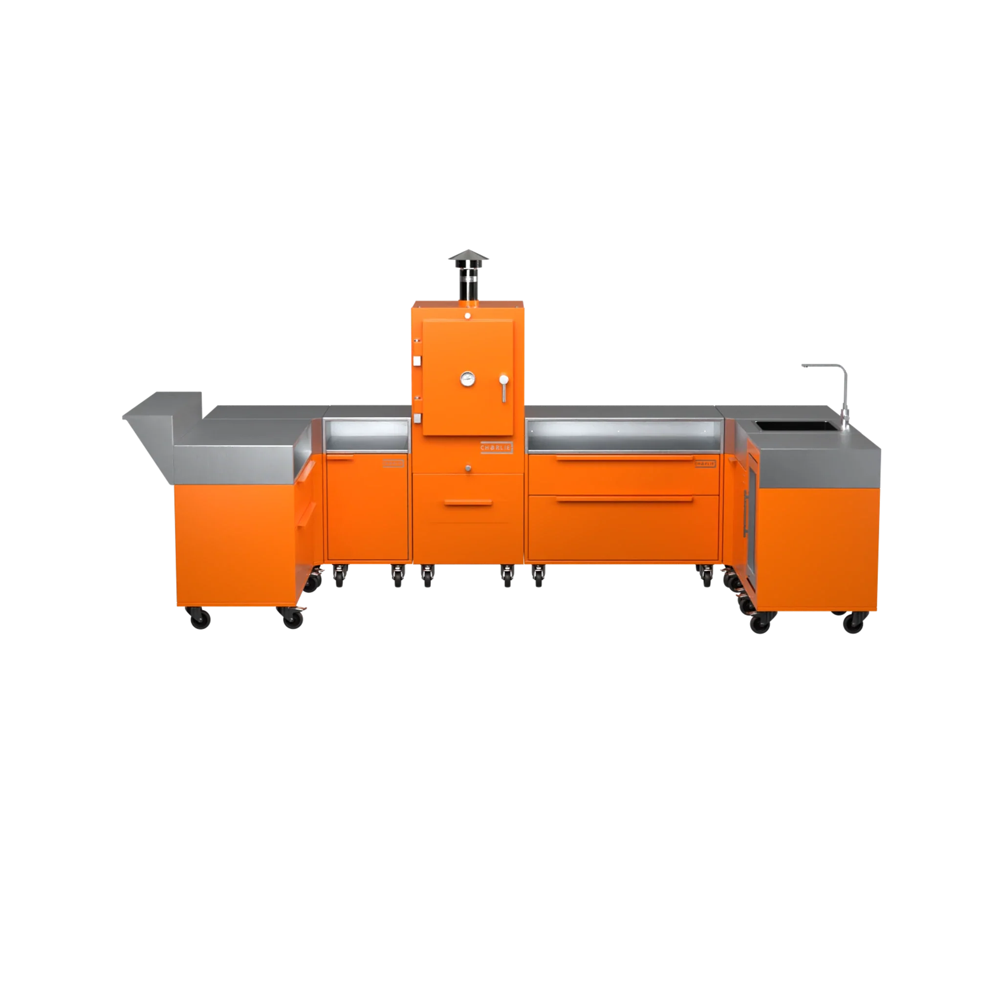 charlie-oven-u2-outdoork-che-u-form-saffron-holzkohleofen image 3