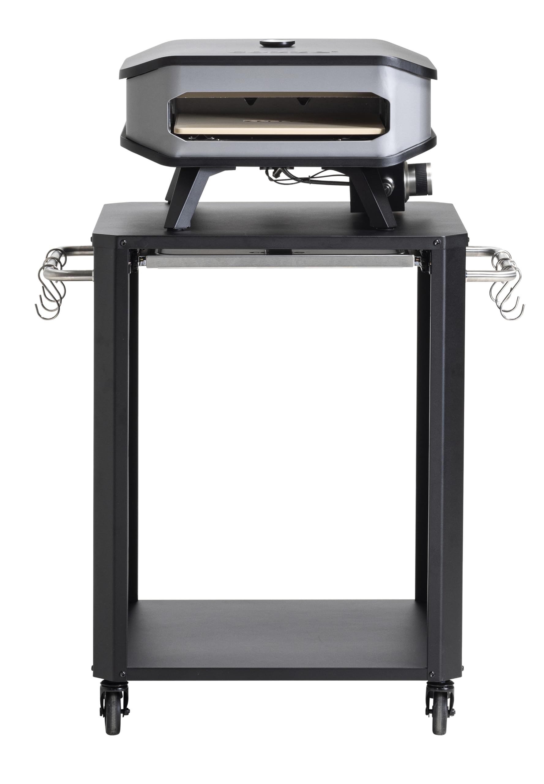 cozze-carts-tisch-outdoor-edelstahl-ausziehtisch-83x63-schwarz image 7