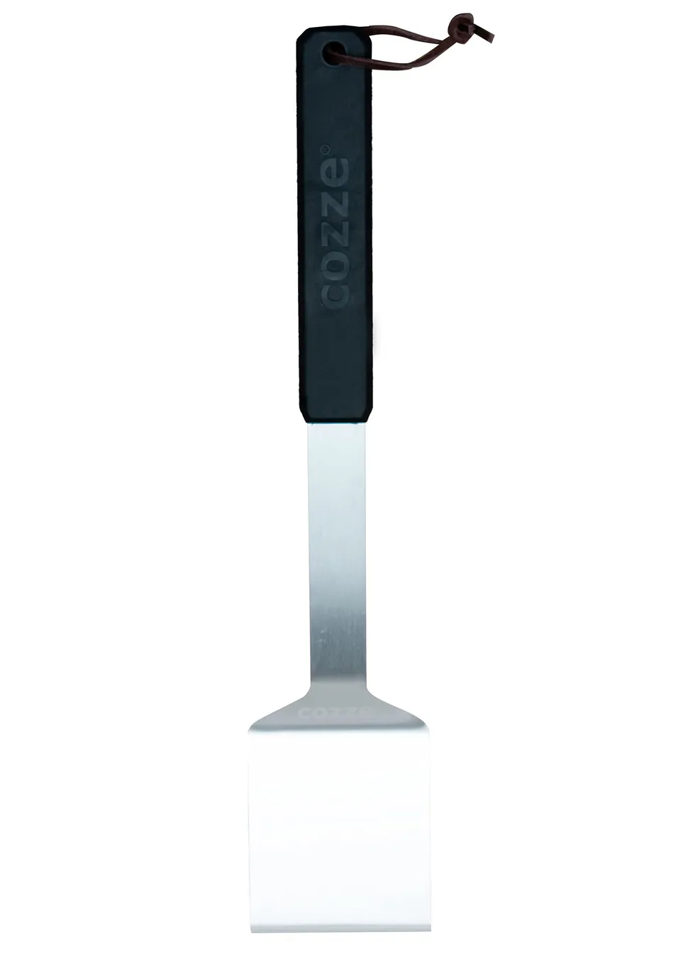cozze-grillspatel-45-cm-edelstahl-pfannenwender-schwarz image 1