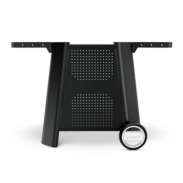 cozze-grillwagen-500-serie-bbq-tisch-schwarz-klappbar-rollbar image 1