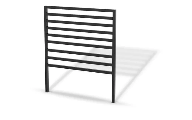 cozze-elements-gitter-r-ckwand-90-cm-schwarz-aluminium image 1