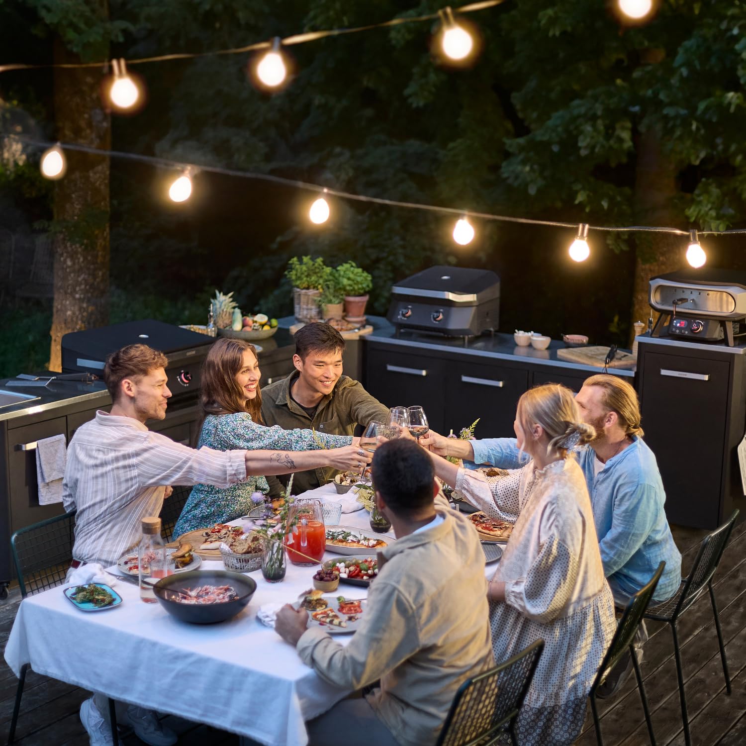 cozze-outdoor-k-chentisch-hoch-schwarz-f-r-pizzaofen image 5