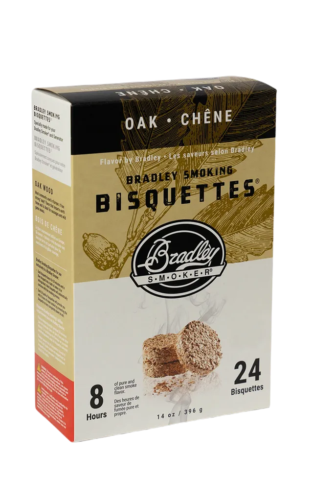 bradley-smoker-wood-smoking-bisquettes-eiche-r-ucherbriketts-48-st-ck-mild image 1