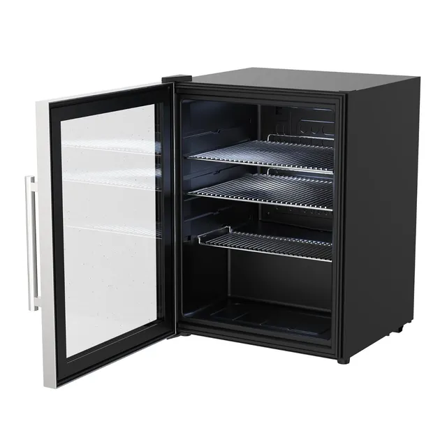 cozze-outdoor-kitchens-k-hlschrank-60-liter-edelstahl-glasfront image 1