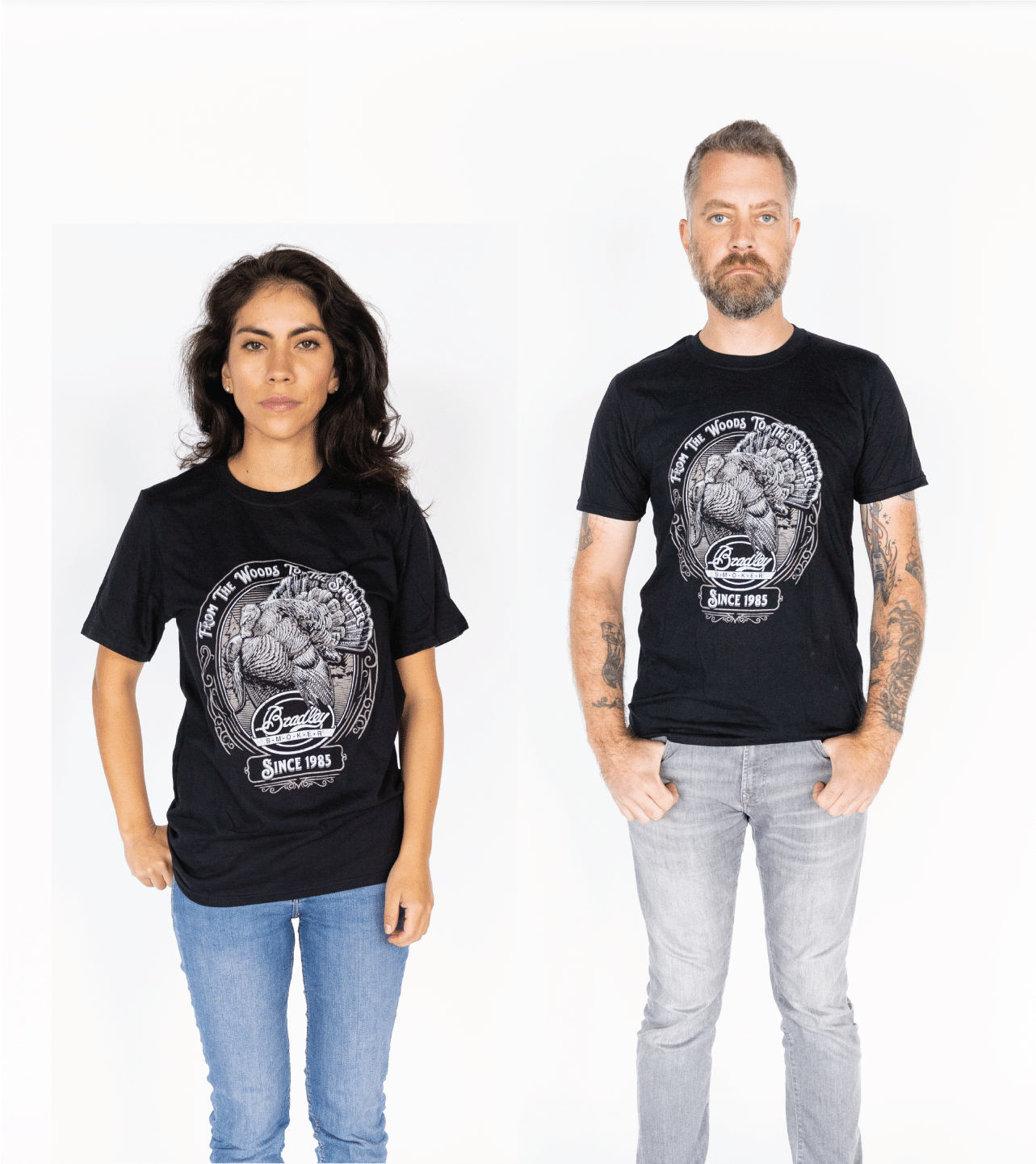 bradley-smoker-bbq-turkey-t-shirt-herren-schwarz-gr-e-l-baumwolle image 5