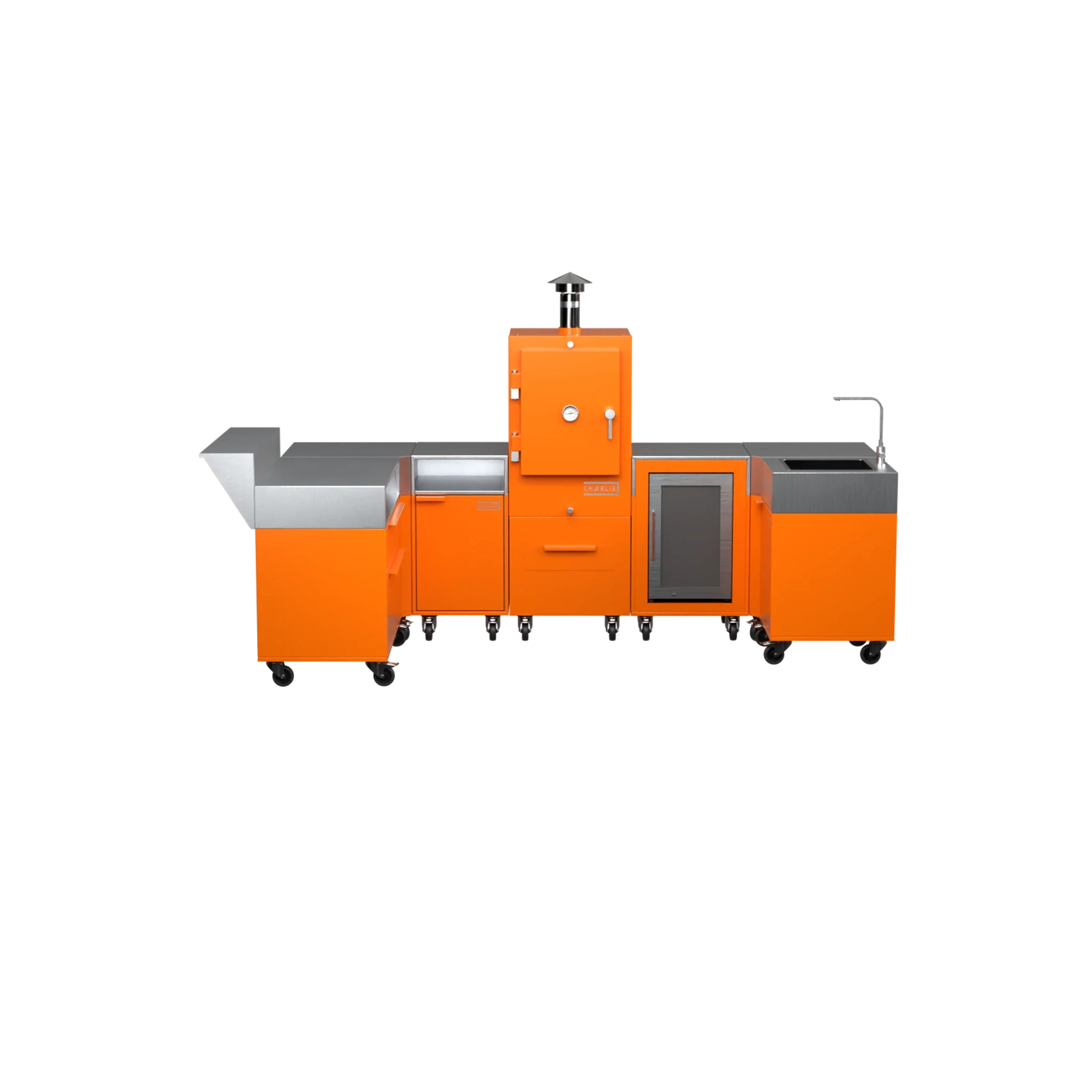 charlie-oven-u1-outdoork-che-u-form-saffron-holzkohleofen image 3
