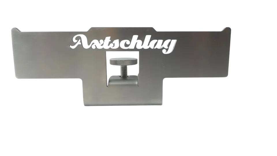 axtschlag-planchahalter-f-r-flammlachsbrett-edelstahl image 1