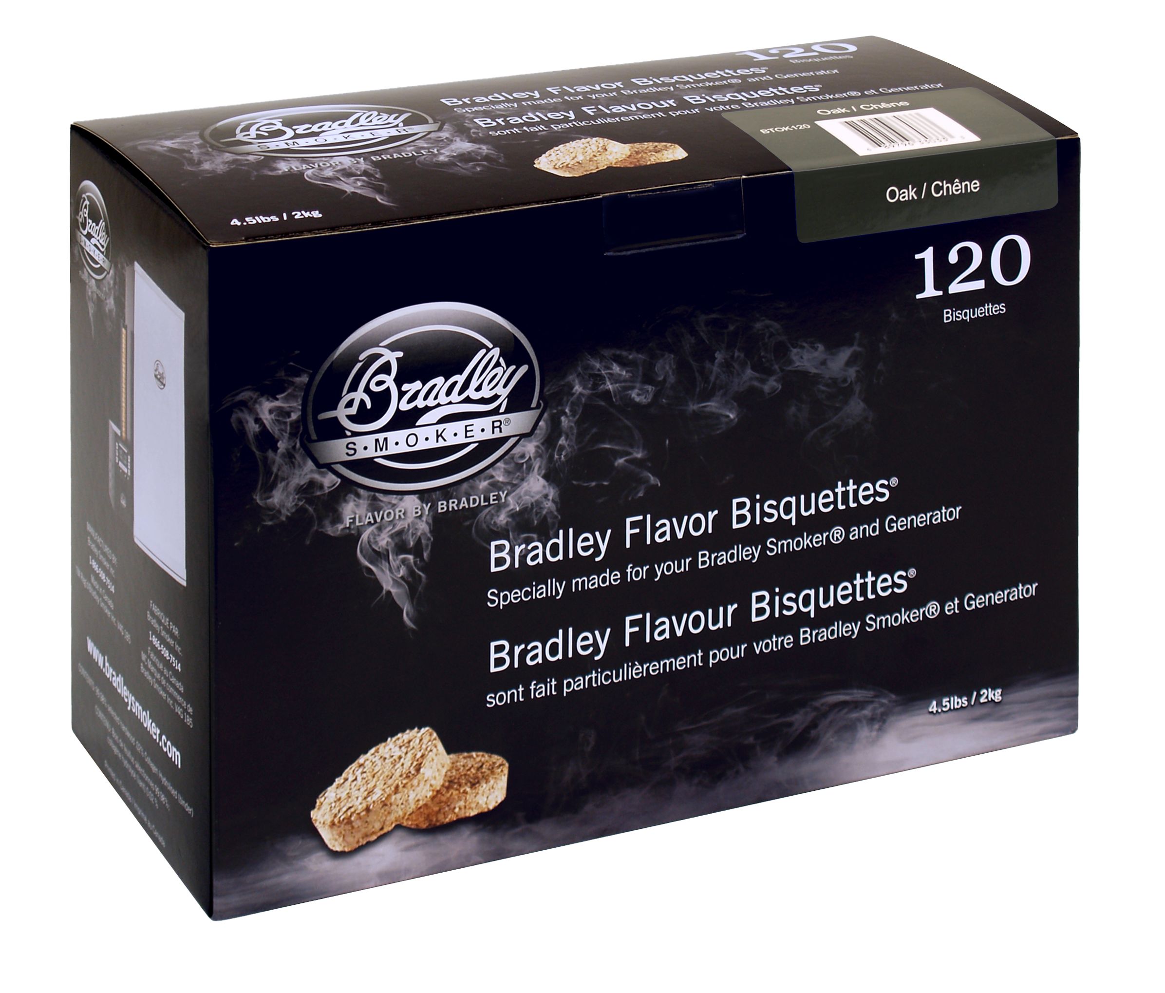 bradley-smoker-wood-smoking-bisquettes-eiche-r-ucherbriketts-48-st-ck-mild image 3