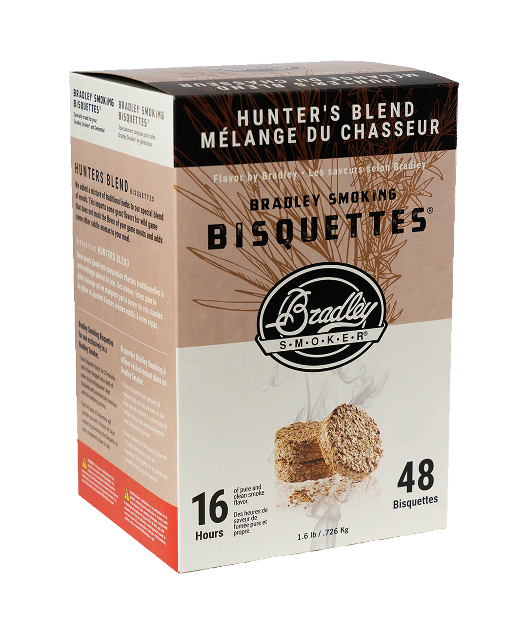 bradley-smoker-hunter-s-blend-r-ucherbisquettes-48-st-ck-ahorn image 2