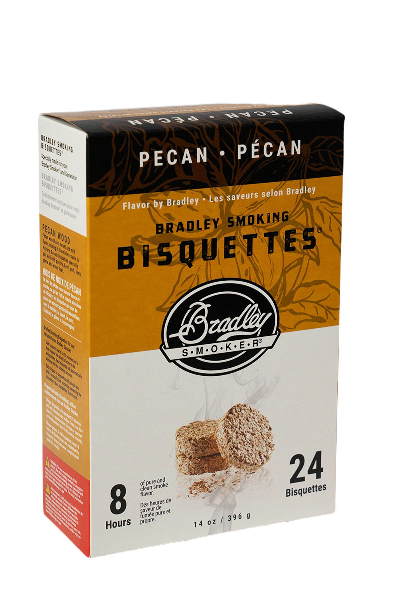 bradley-smoker-pecan-bisquettes-24-st-ck-mild-s-ss image 1