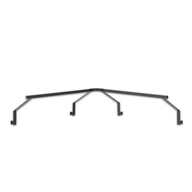 cozze-eck-led-regal-aufsatz-gitter-r-ckwand-ecke-schwarz image 1