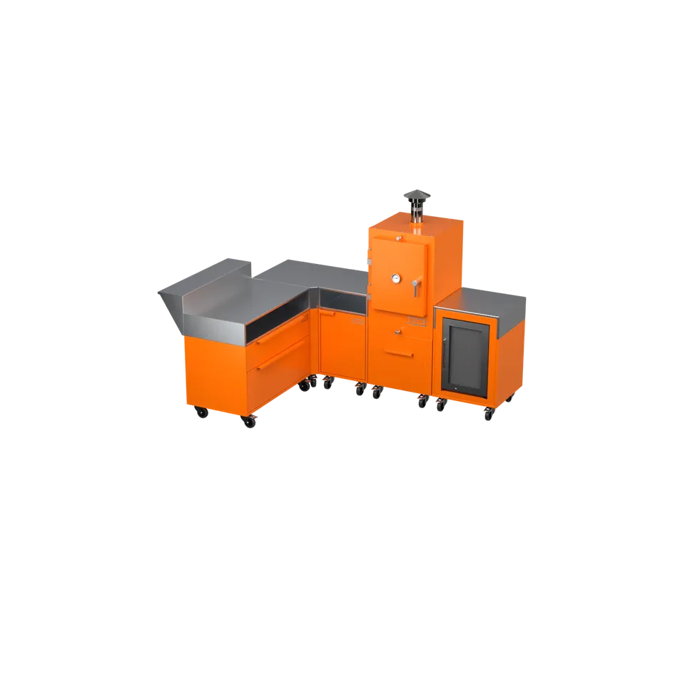 charlie-oven-l-shape-l2-outdoork-che-saffron-mit-bar image 1