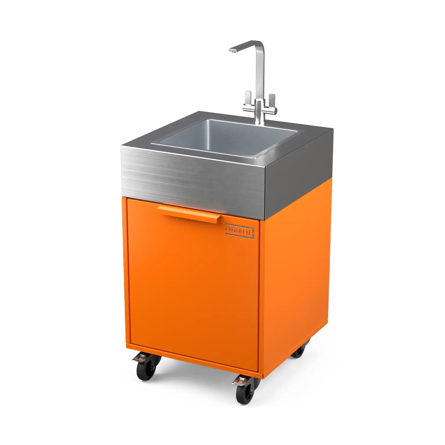 charlie-oven-sp-lenschrank-edelstahl-saffron-mit-schublade image 1