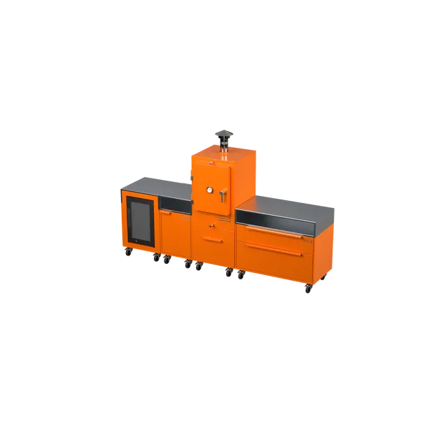 charlie-oven-s4-straight-kitchen-outdoork-che-saffron image 1