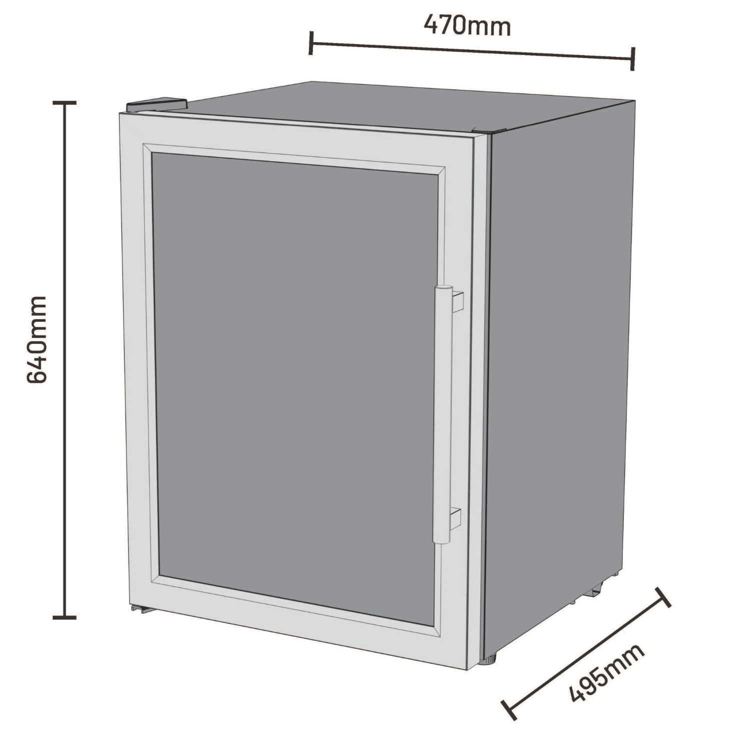 cozze-outdoor-kitchens-k-hlschrank-60-liter-edelstahl-glasfront image 6
