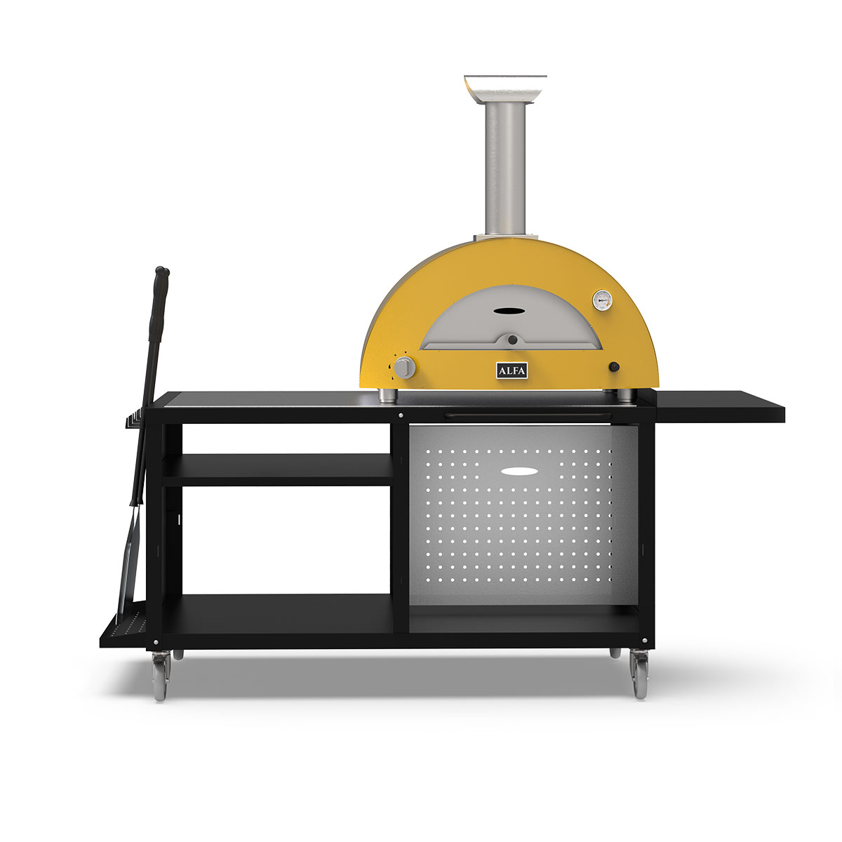 alfa-forni-zubeh-r-schaufeltr-ger-pizzaschaufel-halter-mit-schale image 4