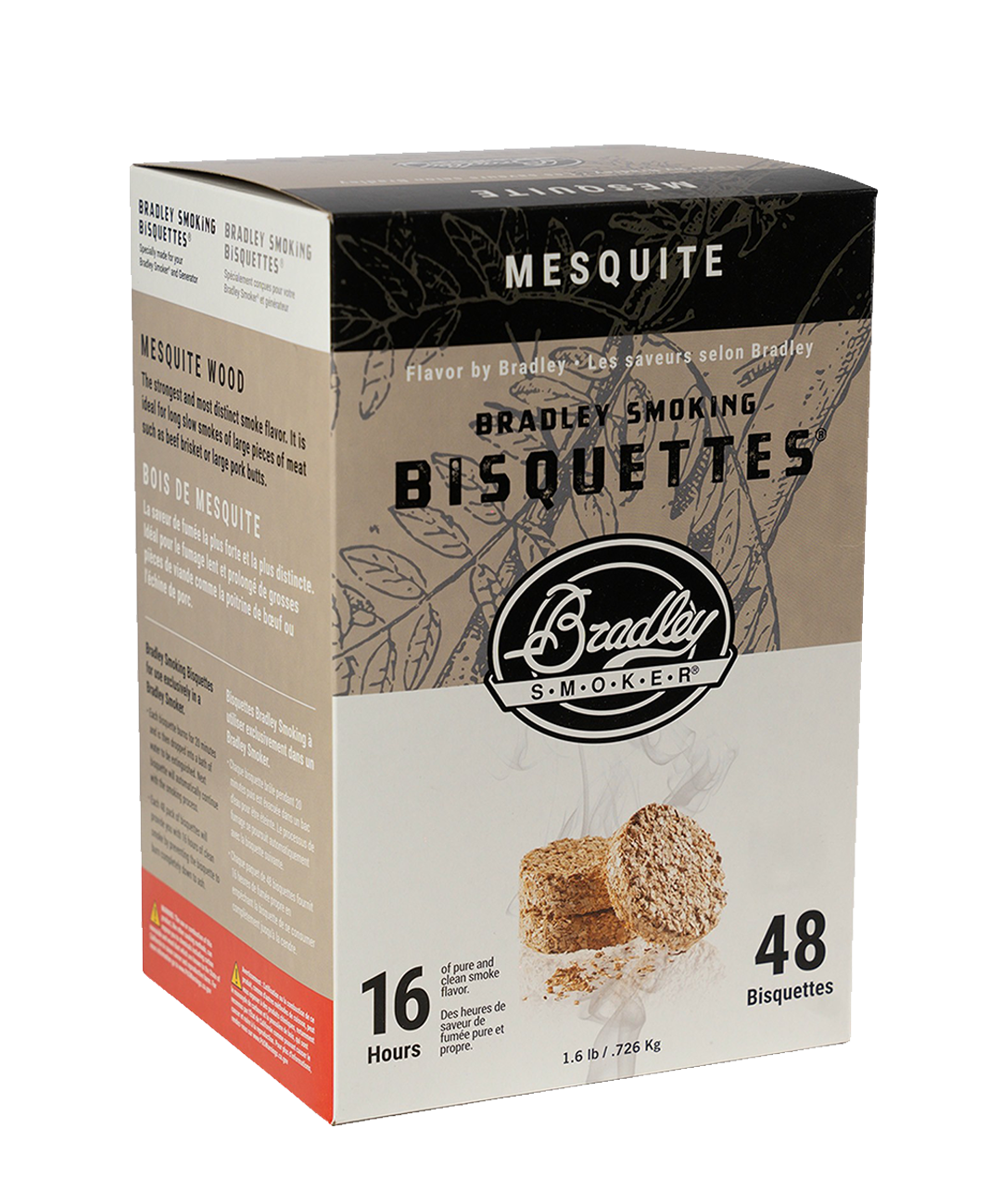 bradley-smoker-wood-smoking-bisquettes-mesquite-r-ucherbriketts-48-stk image 2
