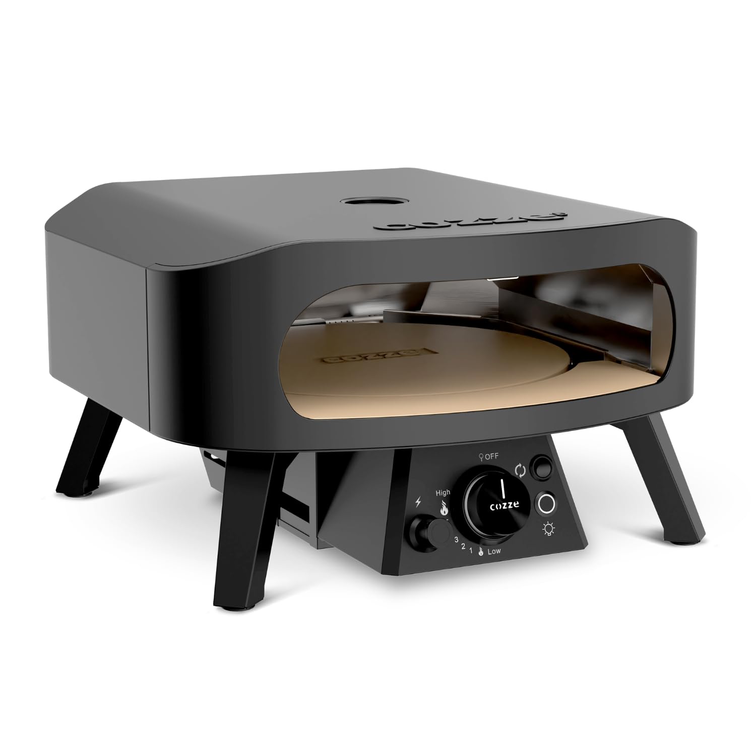 cozze-pizza-ovens-pizzaofen-gas-13-zoll-black-edition-600c-rotierend image 4