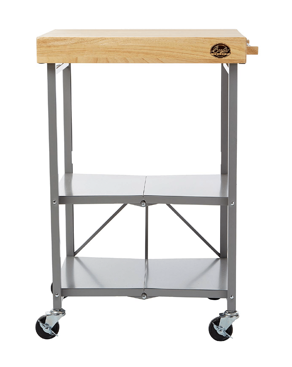 bradley-smoker-k-chenwagen-klappbar-holzplatte-grau image 1