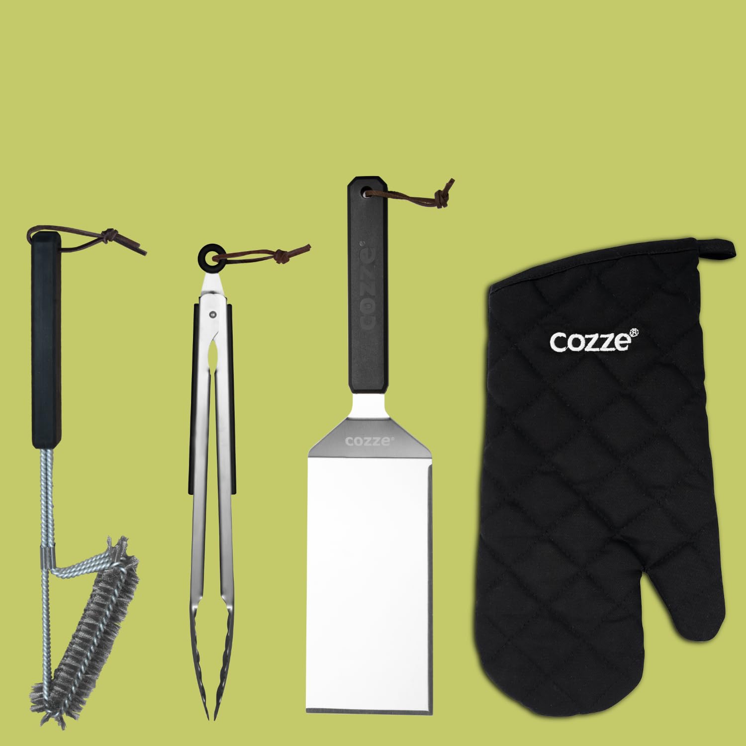 cozze-grillbesteck-set-4-teilig-edelstahl-bbq-set-mit-handschuh image 3
