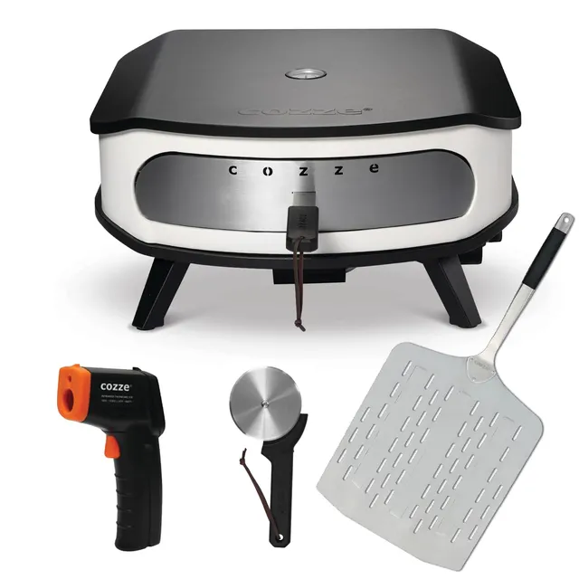 cozze-pizza-ovens-17-pizzaofen-mit-starter-set-drehbar image 1