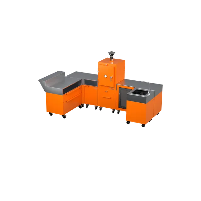 charlie-oven-u1-outdoork-che-u-form-saffron-holzkohleofen image 1