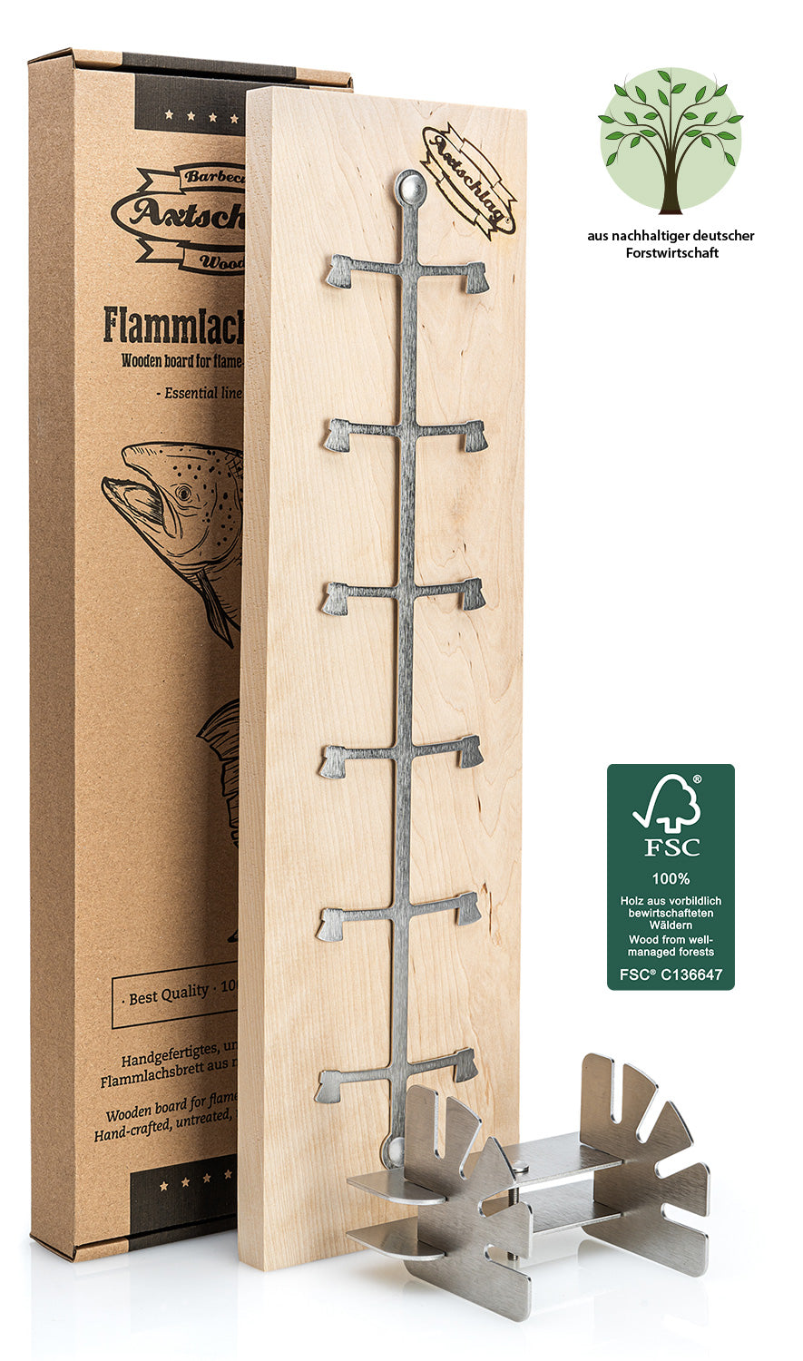 axtschlag-flammlachsbretter-essential-birke-komplettset-fisch image 3