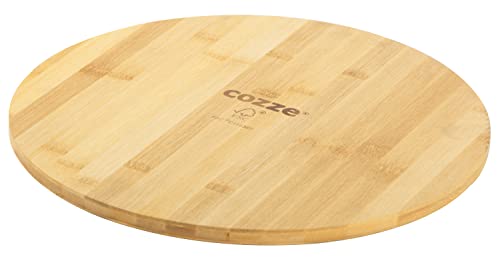 cozze-pizzaschneidbrett-rund-35-cm-bambus-servierbrett image 5