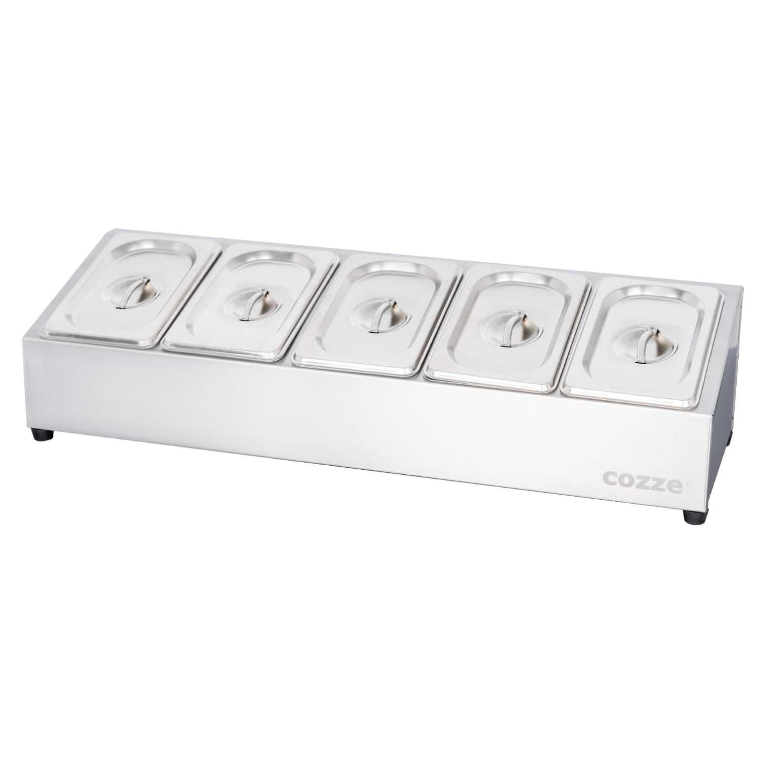 cozze-pizza-toppingstation-edelstahl-zutatenbeh-lter-5-f-cher image 4