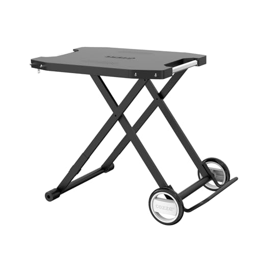 cozze-beistelltisch-mit-rollen-klappbar-schwarz-50-kg image 7