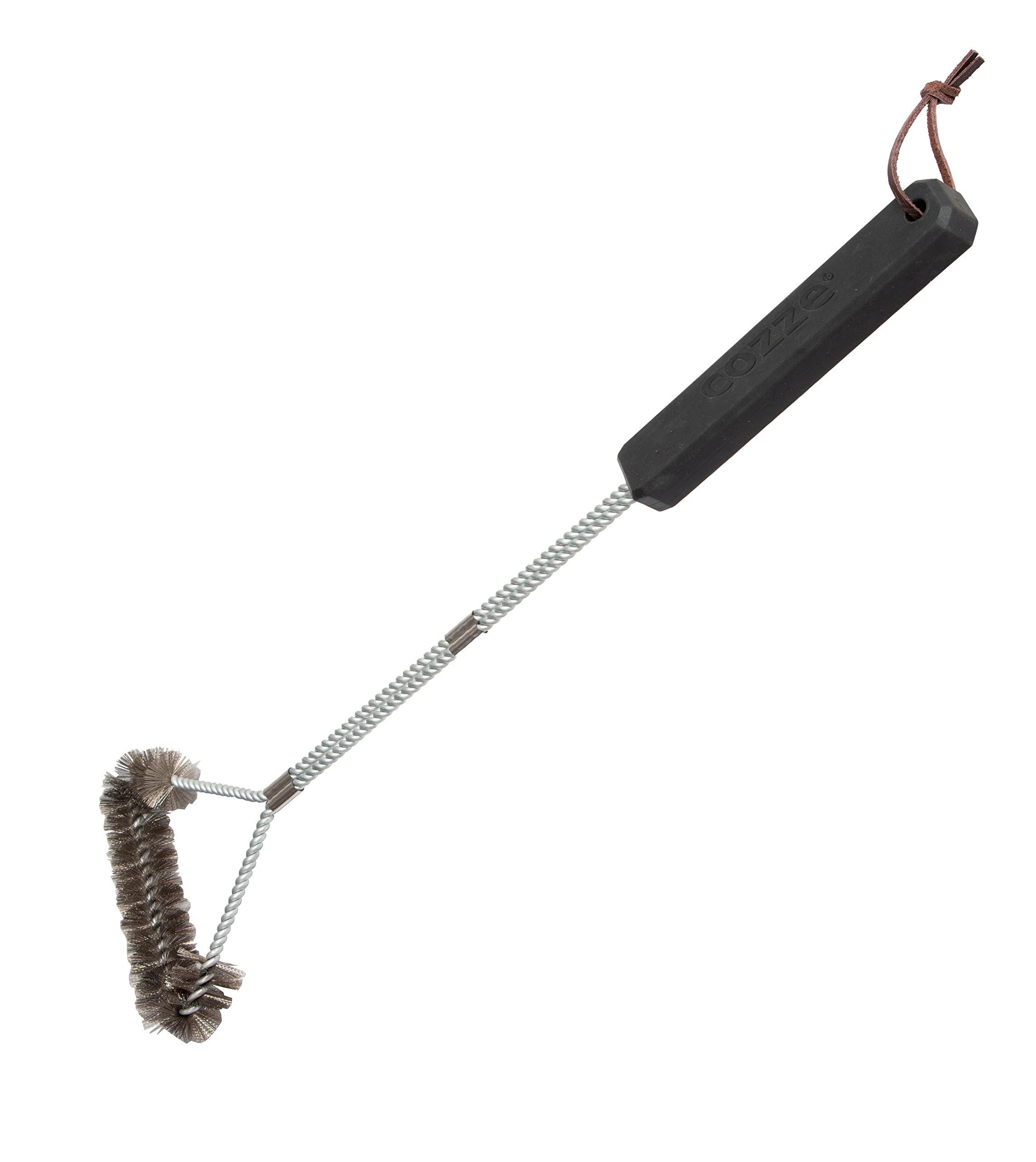 cozze-stahlb-rste-40-cm-breit-edelstahl-mit-pp-griff image 2