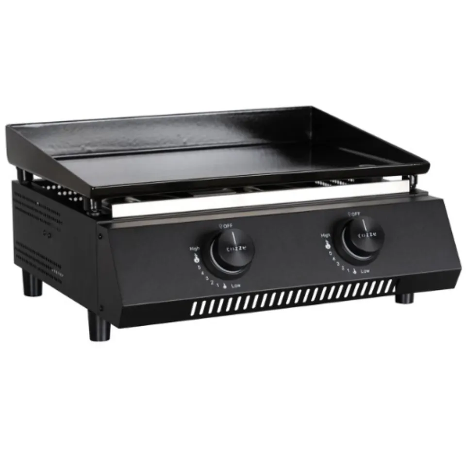 cozze-g-400-plancha-grill-gasgrill-2-brenner-50-mbar-mit-regler image 1