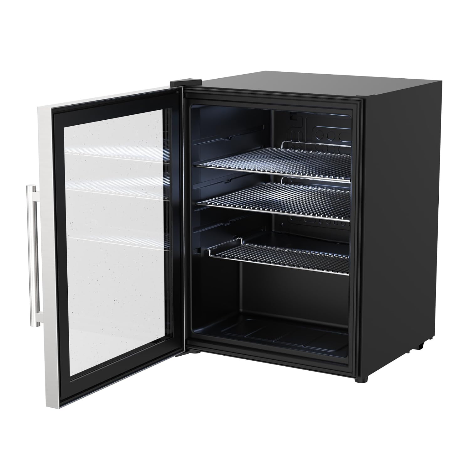 cozze-outdoor-kitchens-k-hlschrank-60-liter-edelstahl-glasfront image 1